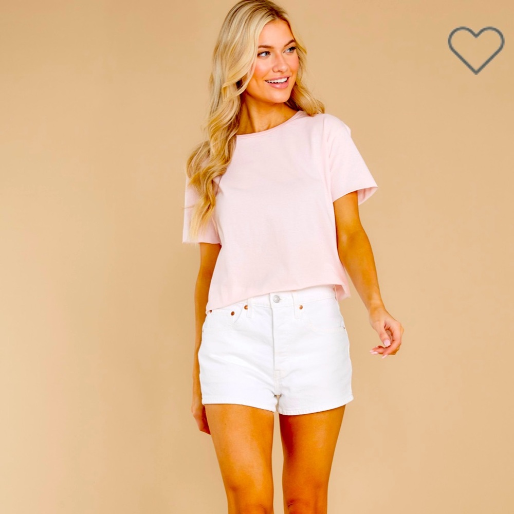 Pink Crop Top